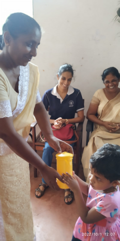Homagama Pitipana town is celebrating the World Children and Elderly Day in Grama Niladhari division (2022)